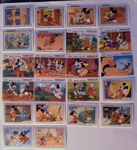 Disney mongolia postfrisch - disney,