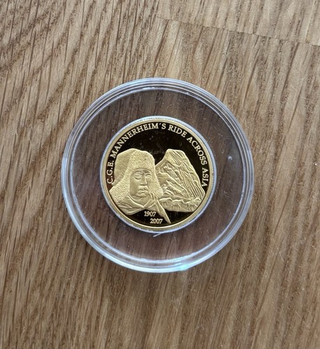 Mongolia 2007 mannerheim - mannerheim, 1/4oz