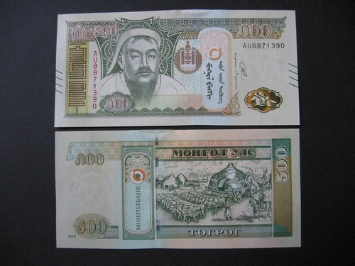 Mongolia 500 tugrik 2020 - ,
