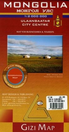 Mongolia geographical map - mongolia,