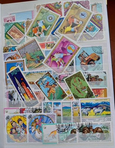 Lot briefmarken mongolei - lot,
