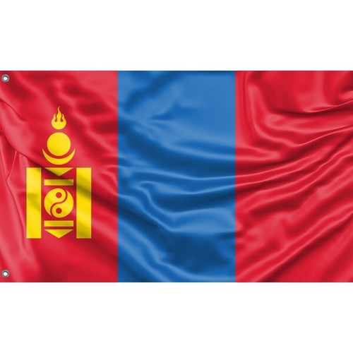 Flagge der mongolei - flagge,