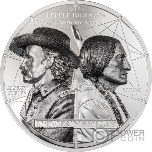 Custer sitting bull - sitting,
