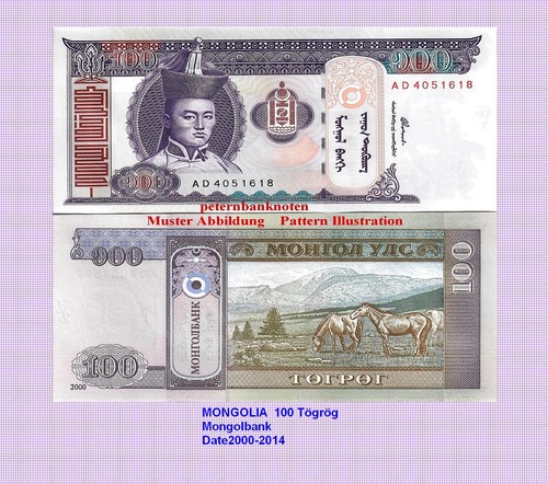Mongolei mongolia 100 - ,