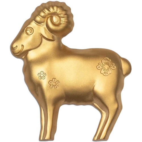 Flauschiges vergoldetes schaf - flauschiges,